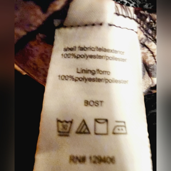 Venus Animal Print Maxi top. Size S. New In Package - Picture 11 of 11